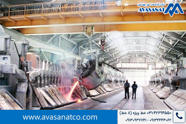معرفی جرثقیل سقفی ریخته گری