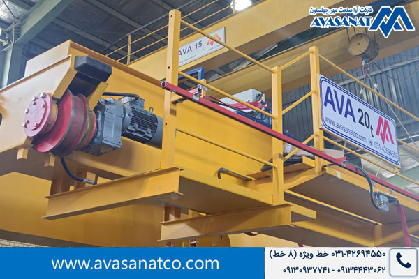 موتور گیربکس عرضی جرثقیل